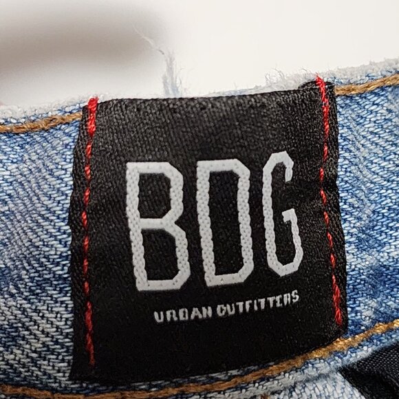 BDG Light Wash Stretch Denim High Rise 90's Bootcut Jeans - Picture 7 of 11